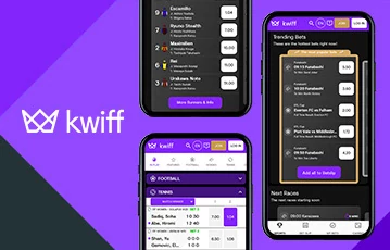Mobile sportsbook bonus at Kwiff