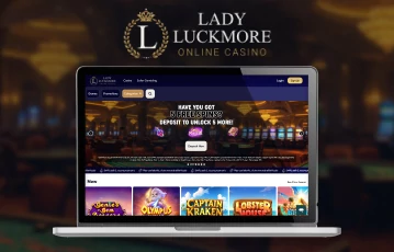 Join Lady Luckmore and play exciting casino games