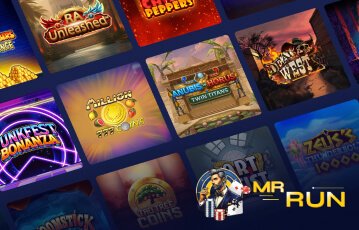 Experience the best casino slots games at MrRun