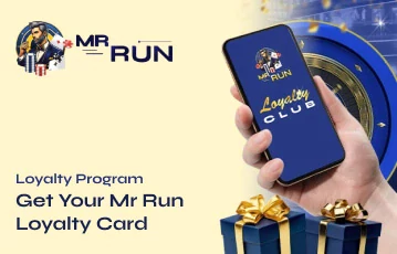 Earn points through the MrRun Casino loyalty club