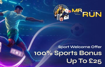 Register at MrRun Sportsbook and claim your welcome offer