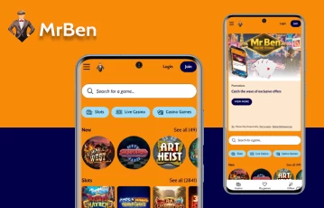 Play on the go with the MrBen mobile site
