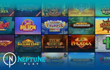 Explore slots games at Neptune Play Casino