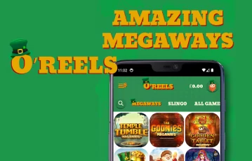 Play 'Amazing Megaways' slot games at O’Reels