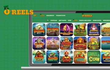 Explore a massive collection of slot games at O’Reels