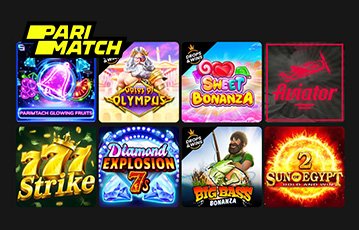 Find slots and more at Parimatch