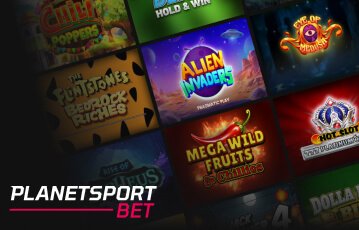 Play rewarding casino games at Planet Sport Bet