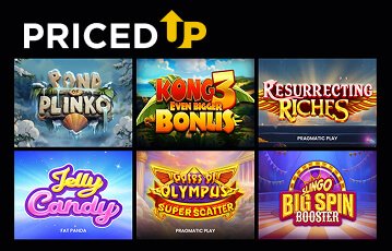 Experience fun slots games at PricedUP