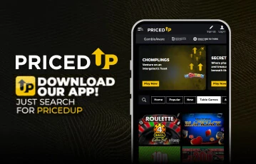 Play smarter at PricedUP on your mobile device