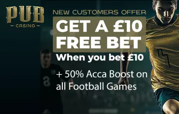pubcasino sport welcome offer