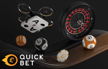 Use your bonus on live casino games at Quick Bet