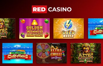 Enjoy non-stop slot action at Red Casino