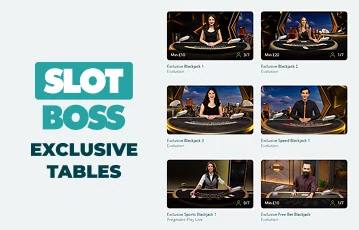 Slot Boss Casino live games