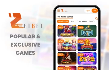 Play on the go with the ZetBet Casino app