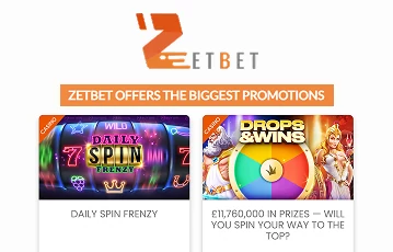 Explore exciting ZetBet Casino promos