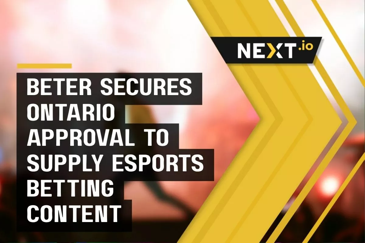 BETER Secures Ontario Approval to Supply Esports Betting Content