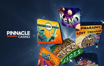 Enjoy top rated Pinnacle slot games
