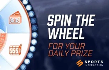 Spin the Wheel at Sports Interaction Casino