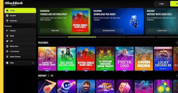 Entain soft launched fresh New Zealand casino brand BlackRush